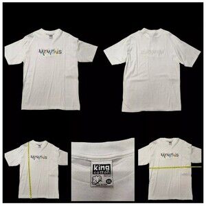 Vintage Memphis TN. Embroidered Graffiti T-Shirt XXL Made In USA King Cotton